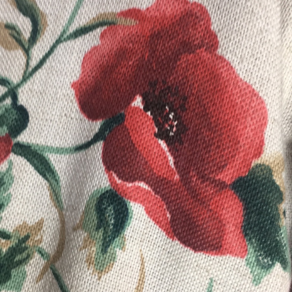 JOANNA Floral Spring Trendy Career Jacket The Look of Linen without the Wrinkles - Picture 10 of 16